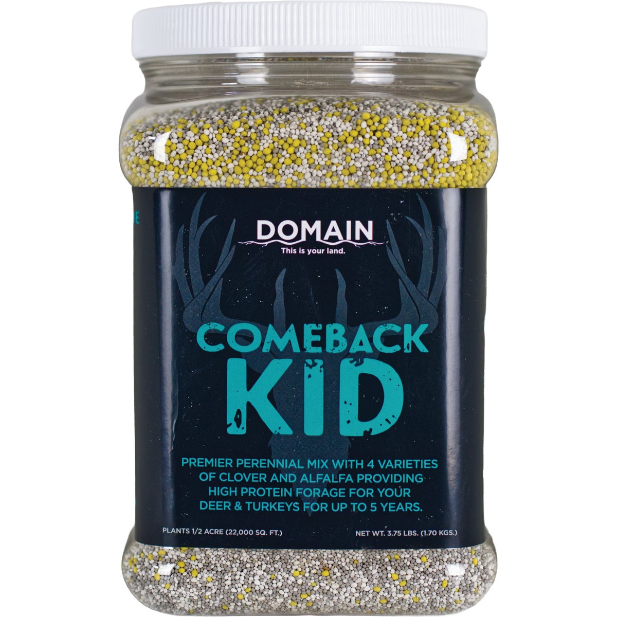 Domain Comeback Kid 3.75 Lb. 1/2 Acre Food Plot Seed