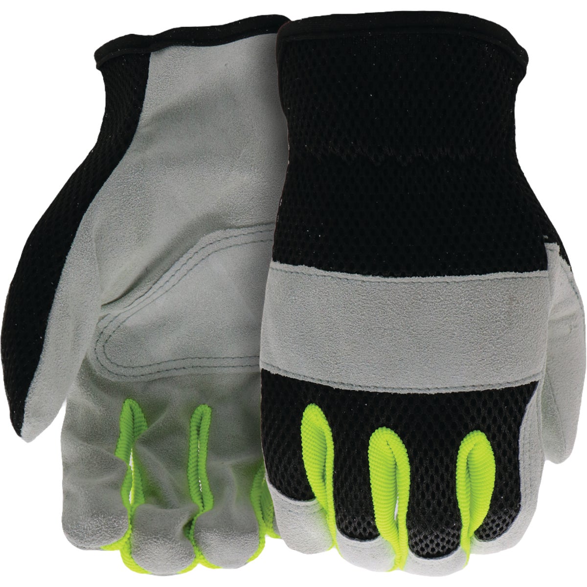 Boss Guard High Visibility Suede Leather Black XL Image 1