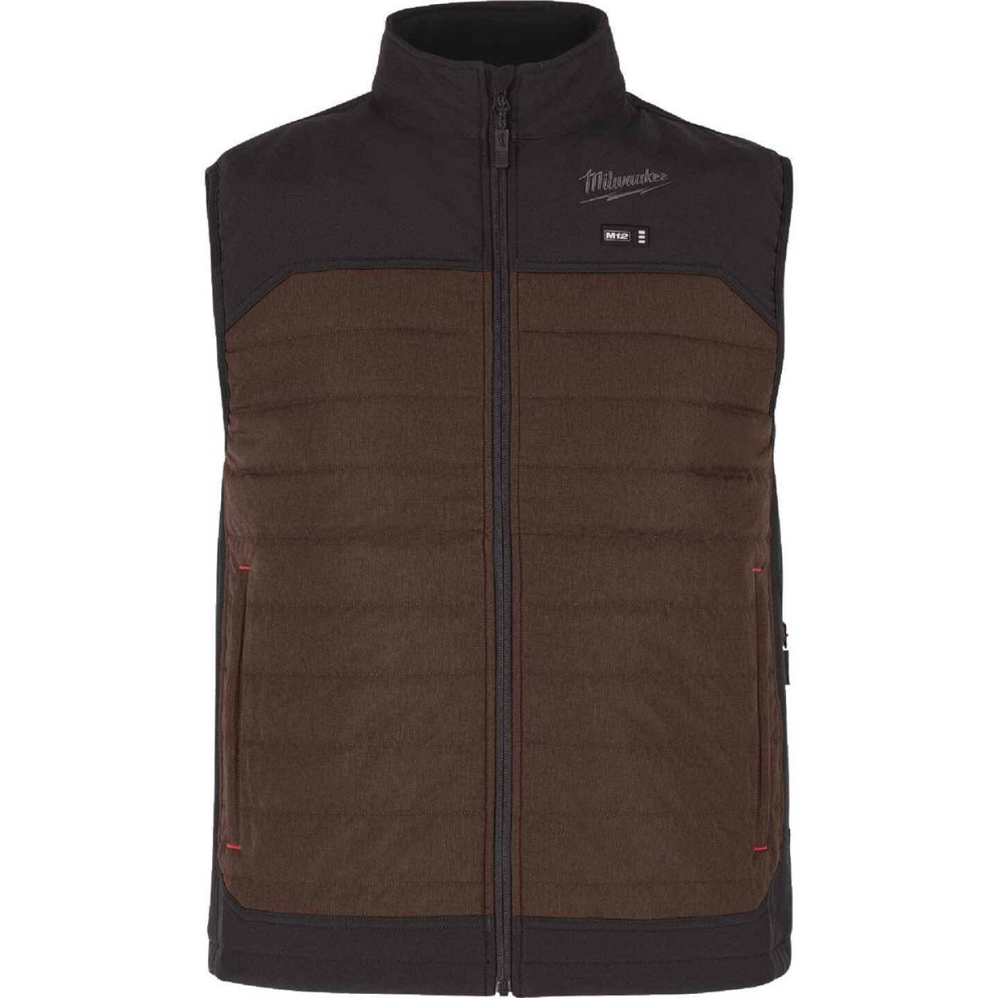 Milwaukee M12 Axis Men's 3XL Brown Heated Vest Image 1