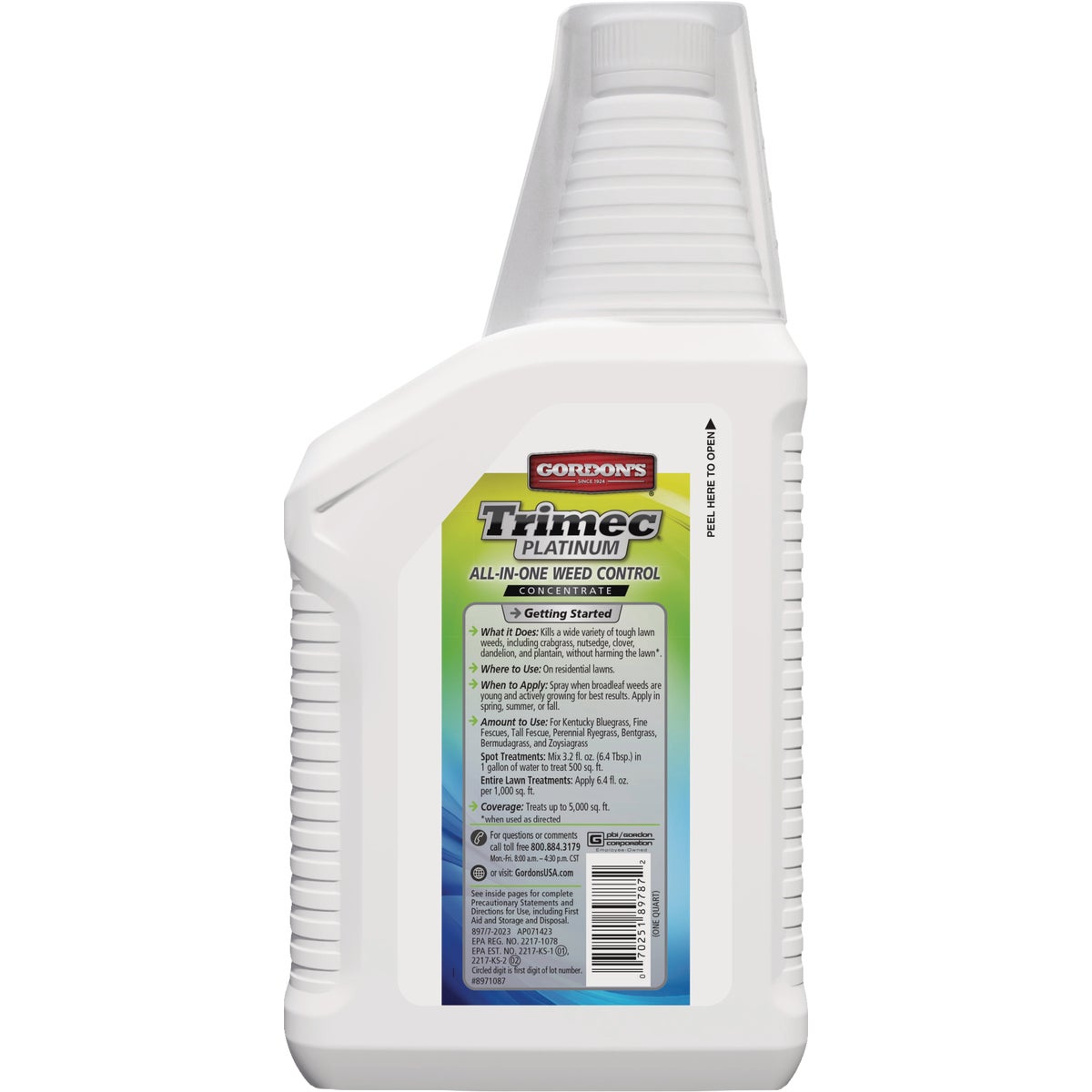 Gordon's Trimec 1 Qt. Concentrate Platinum All in One Weed Control Image 6