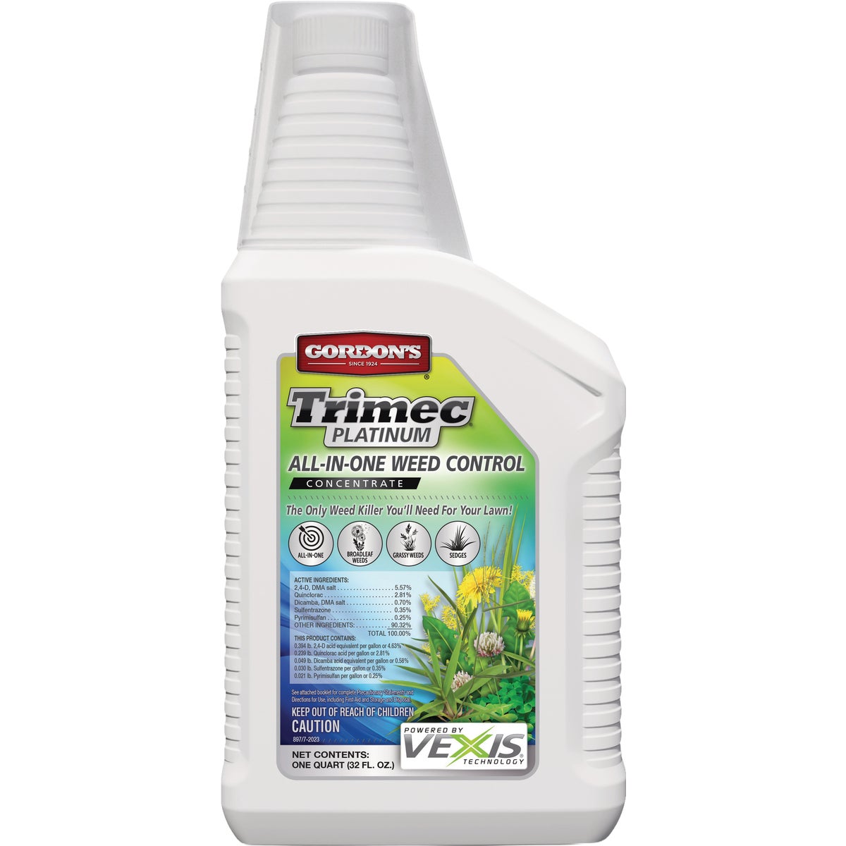 Gordon's Trimec 1 Qt. Concentrate Platinum All in One Weed Control