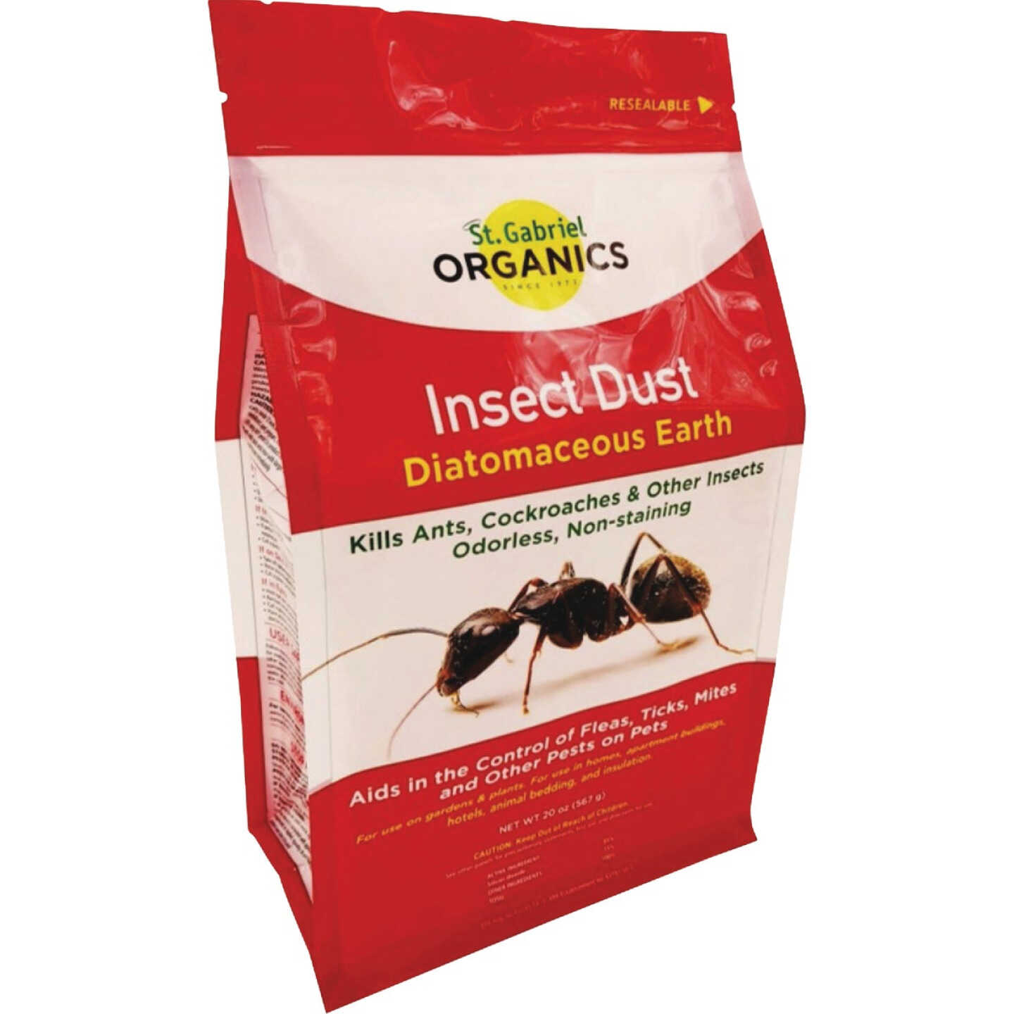 St. Gabriel Organics 20 Oz. Insect Dust Diatomaceous Earth Image 1