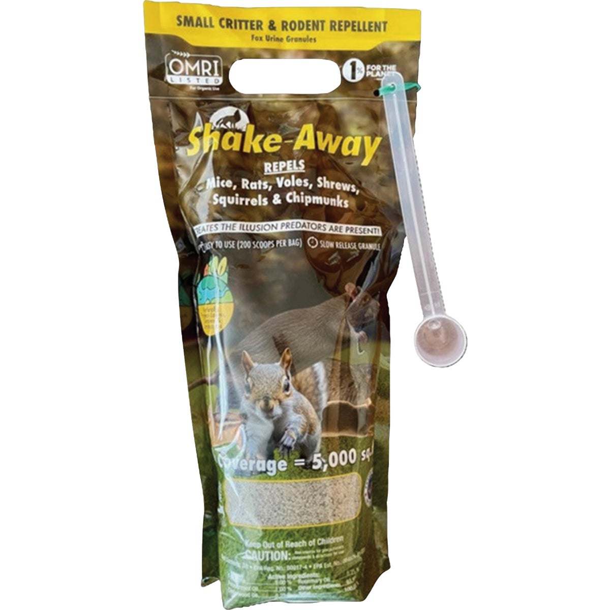 Shake Away 3 Lb. Granular Small Critter Repellent
