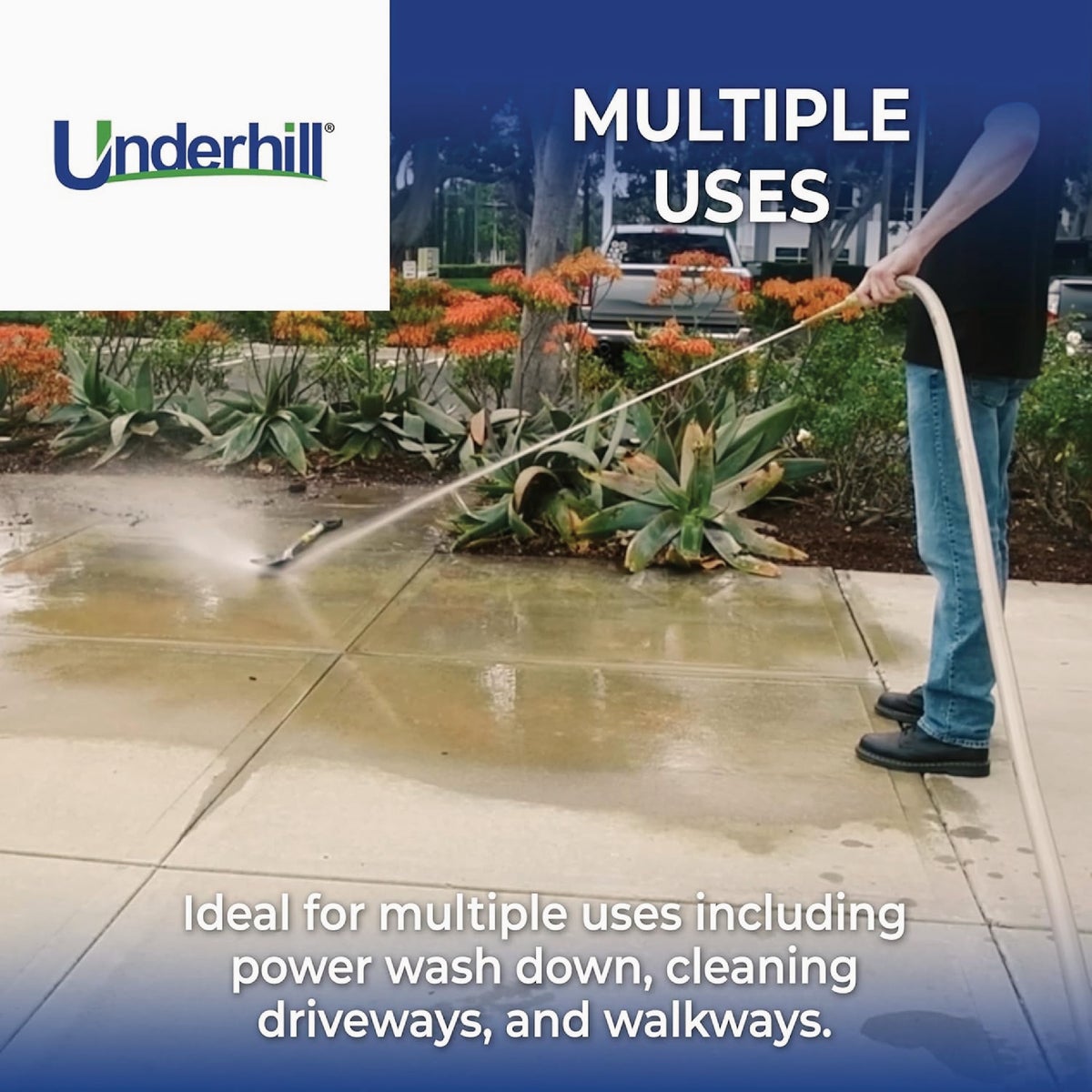 Underhill PowerBlast 6 In. Super Sweeper Brass Nozzle Image 6