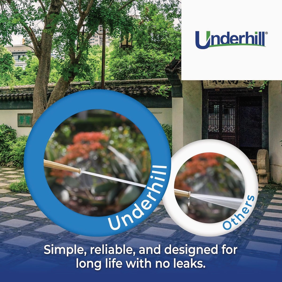 Underhill PowerBlast 6 In. Super Sweeper Brass Nozzle Image 5