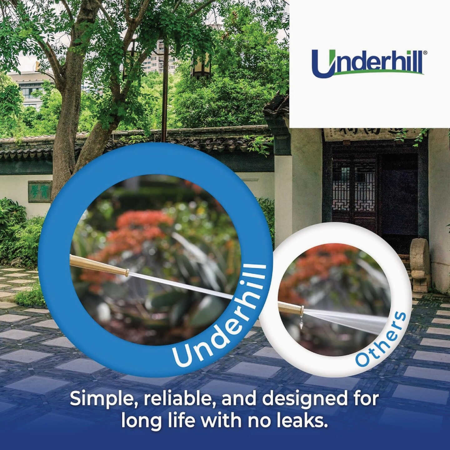 Underhill PowerBlast 6 In. Super Sweeper Brass Nozzle Image 5
