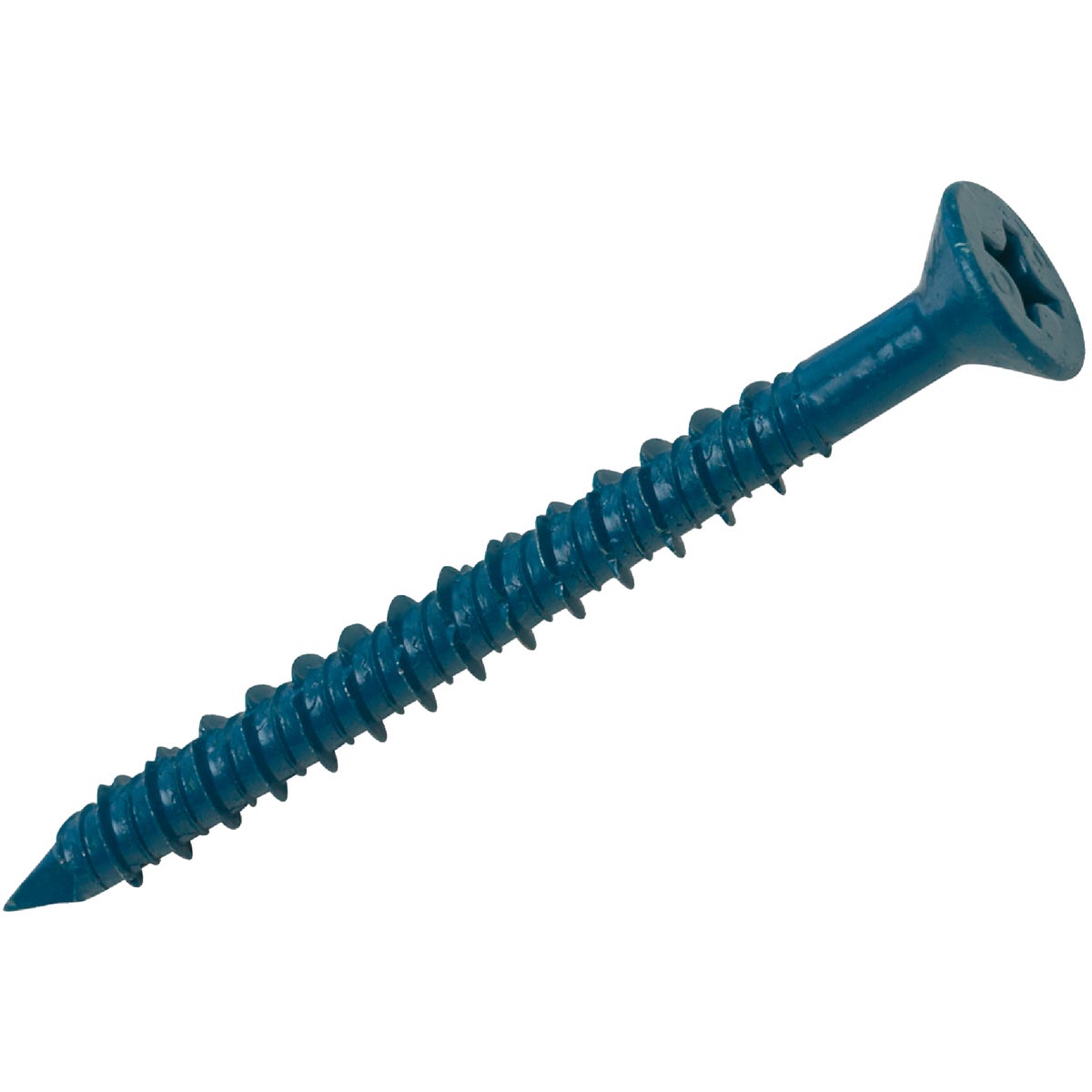 Hillman 1/4 In. x 2-3/4 In. Flat Concrete Screw Anchor (100-Count)