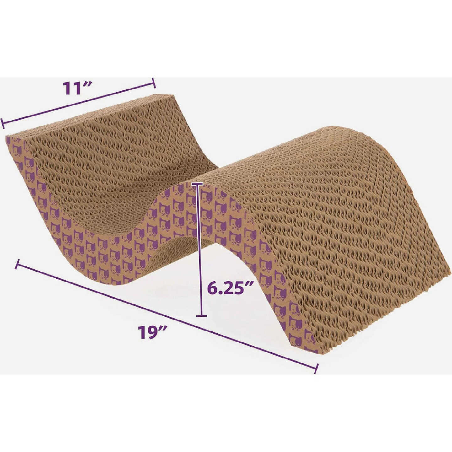SmartyKat Super Scratcher+ Scroll Cat Scratcher Image 3