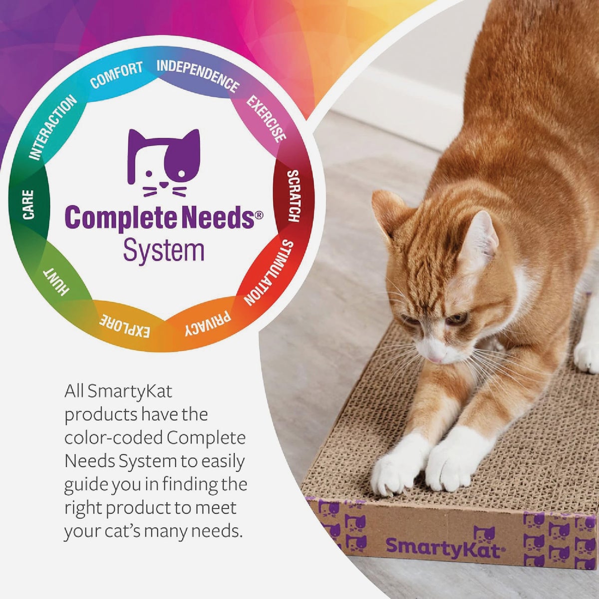 SmartyKat Scratch Up+ Cat Scratcher Image 4