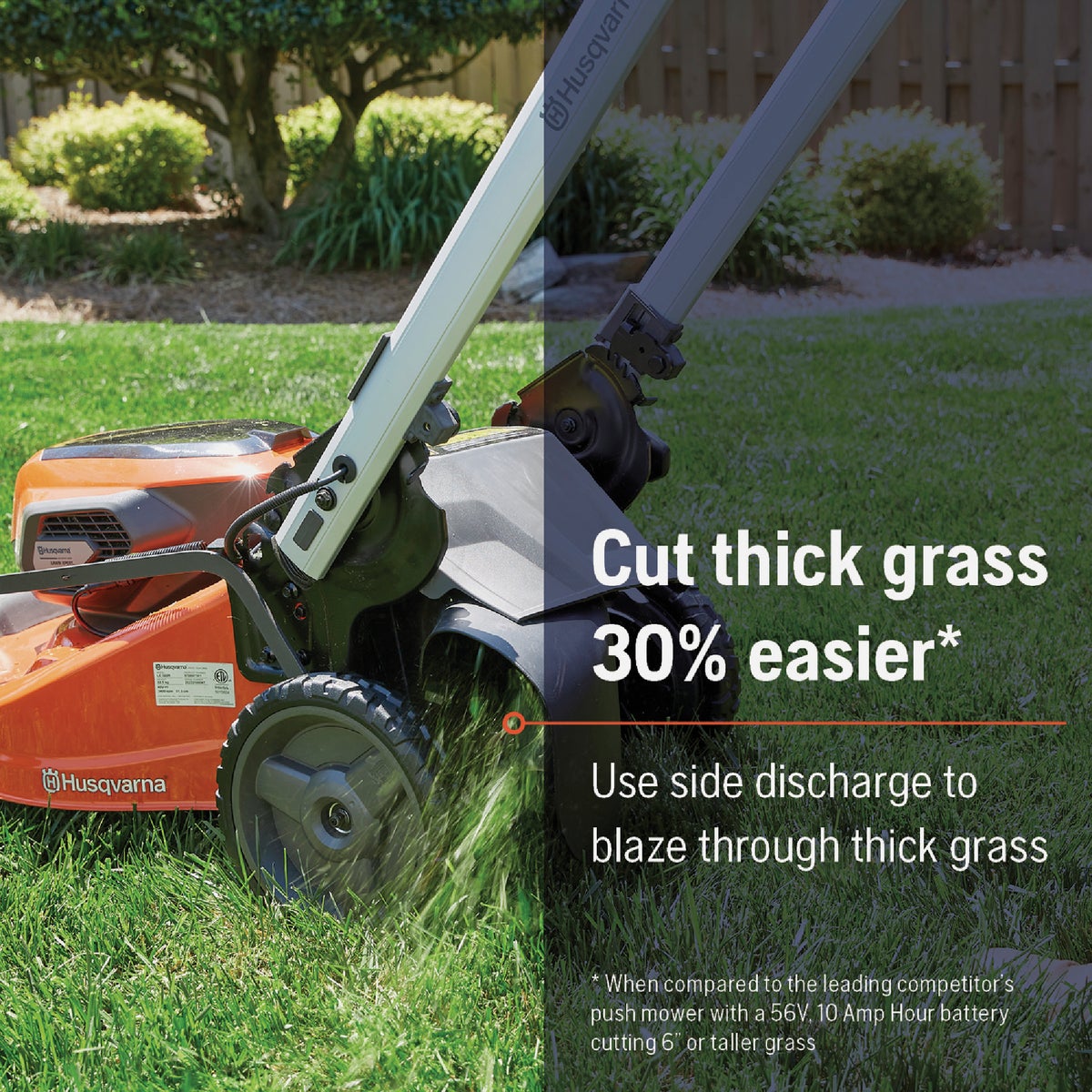 Husqvarna LE-322 Lawn Xpert Battery Mower Kit Image 4