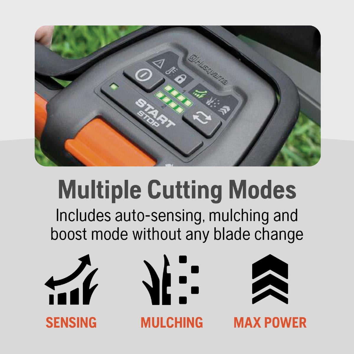 Husqvarna LE-322 Lawn Xpert Battery Mower Kit Image 5