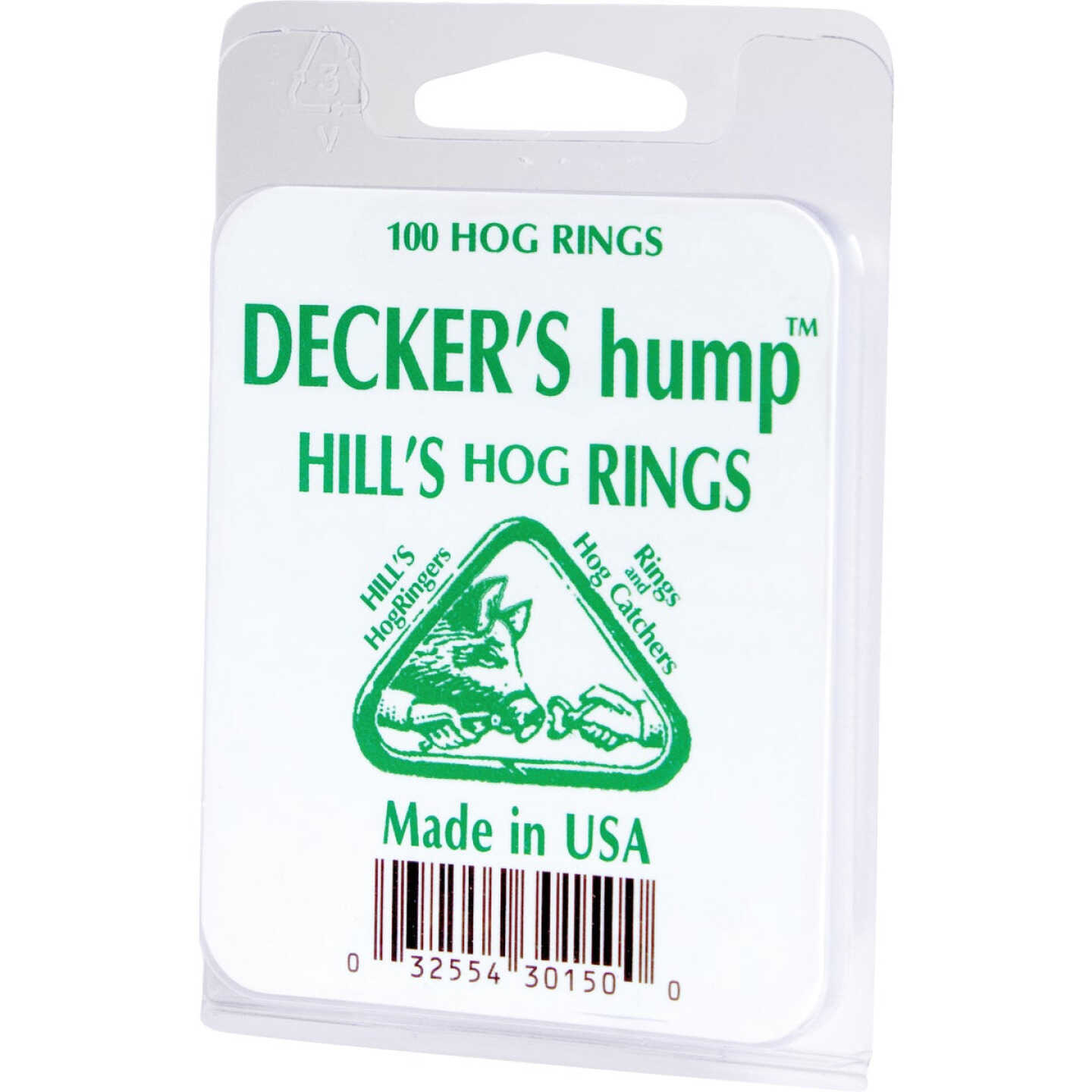 Decker Hill's Steel Hog Ring (100-Pack) Image 1