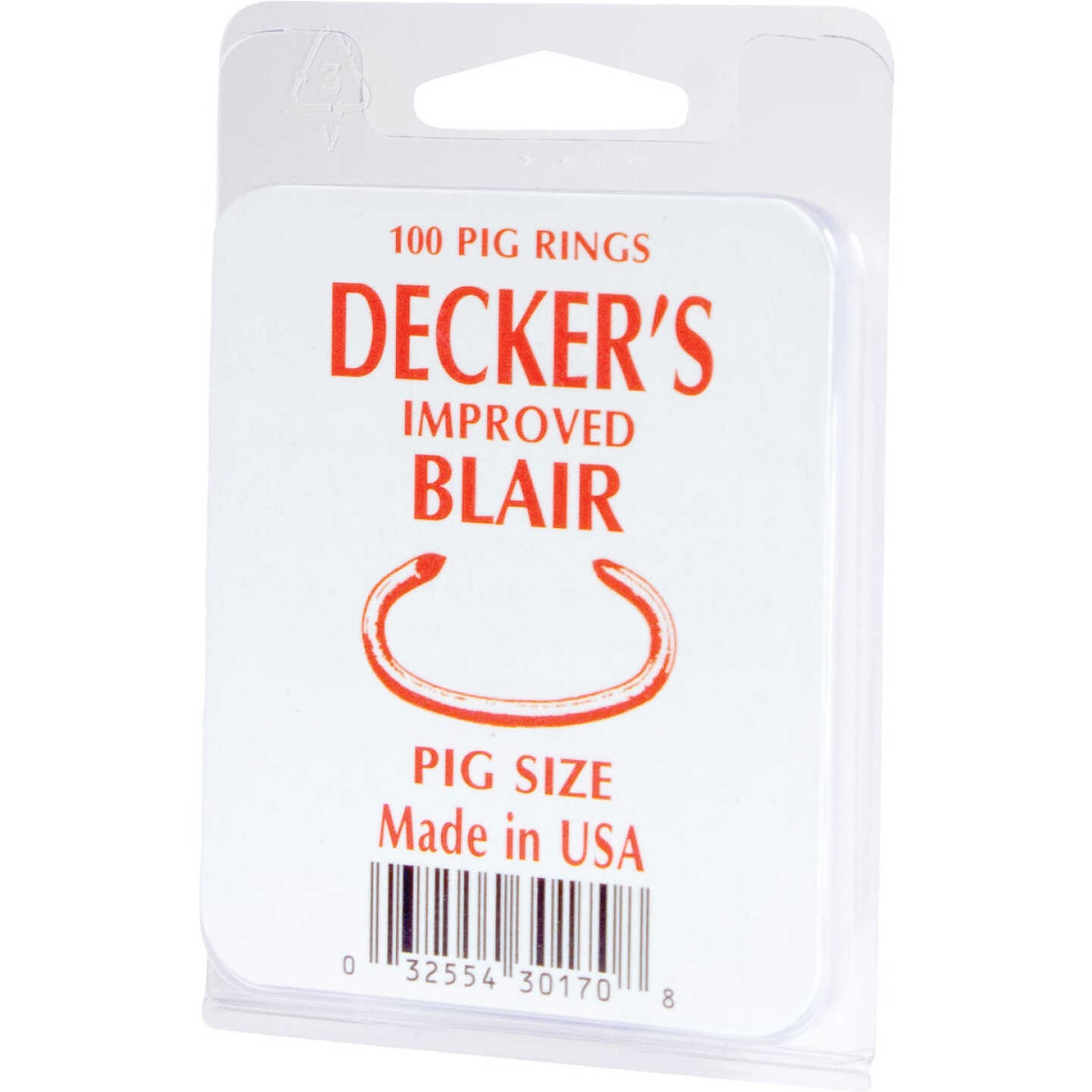 Decker Blair Steel Pig Ring (100-Pack) Image 1