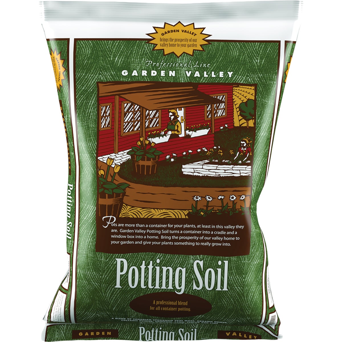 Garden Valley 2 Cu. Ft. Premium Potting Soil