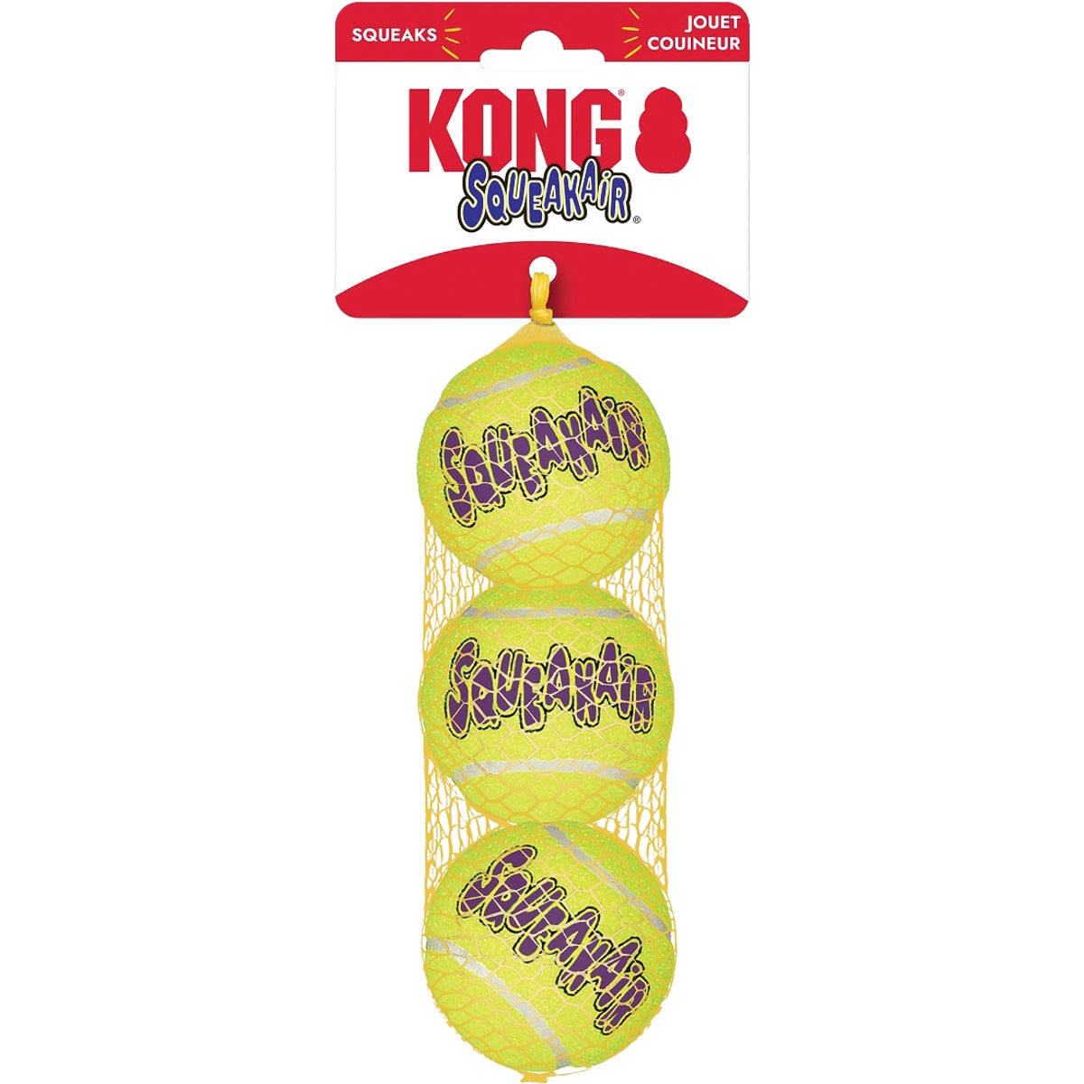 Kong Medium Air Dog Tennis Balls Dog Toy