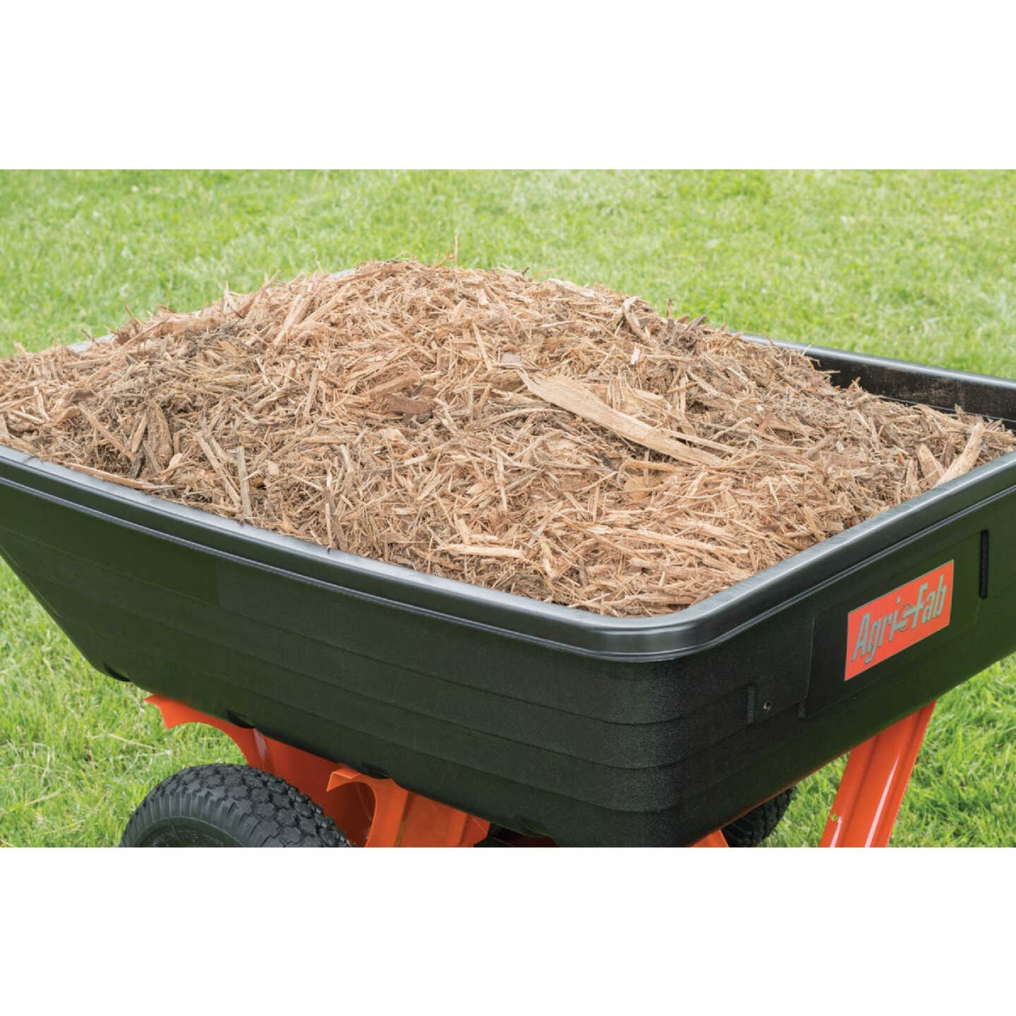 Agri-Fab 650 Lb. Tow-Behind Poly Dump Cart Image 4
