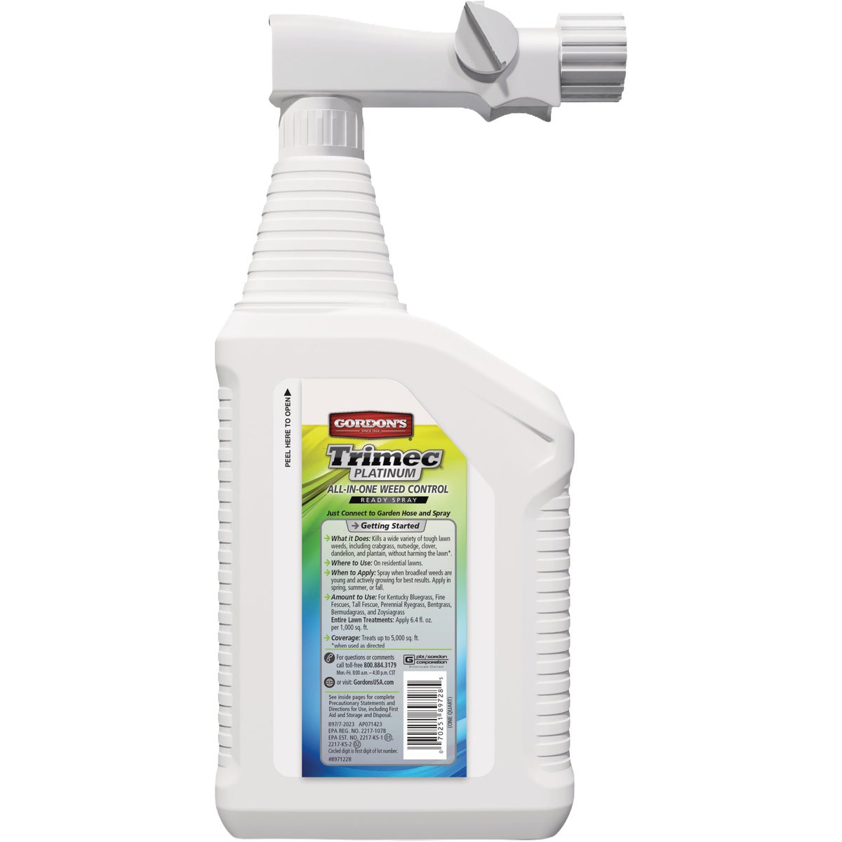 Gordon's Trimec 1 Qt. Ready To Spray Platinum All in One Weed Control Image 3