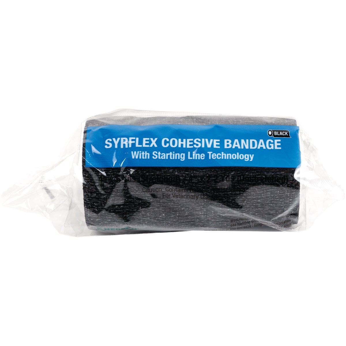 Ideal Instruments 4 In. Black SyrFlex Cohesive Bandage Image 2