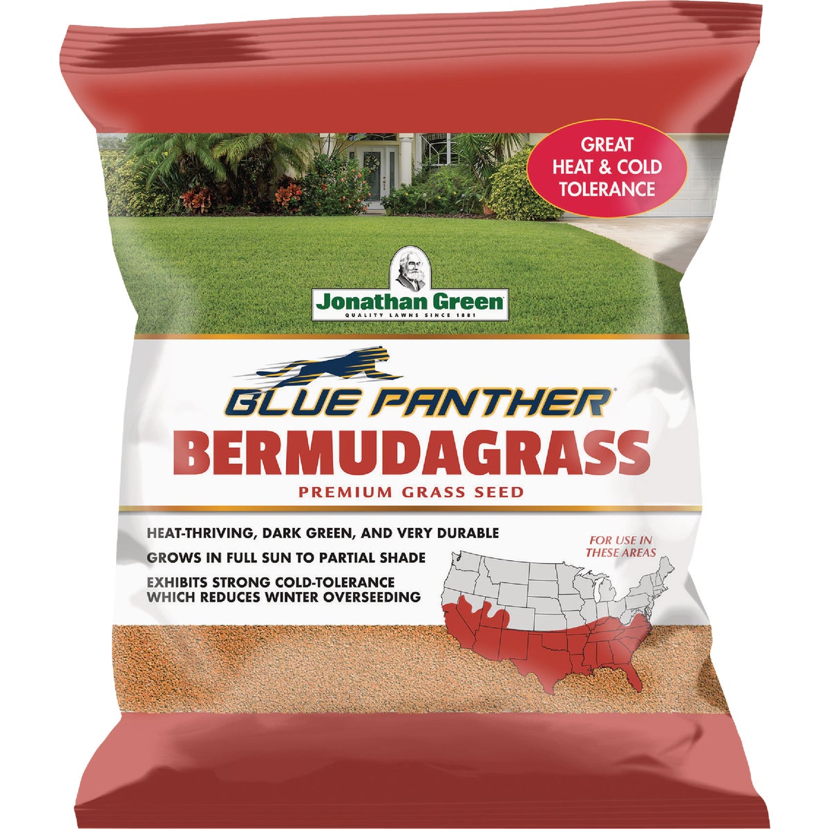 Jonathan Green Blue Panther Bermudagrass 4 Lb. Grass Seed