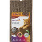 SmartyKat Super Scratcher+ Cat Scratcher with Catnip Infusion Technology (3-Pack) Image 1