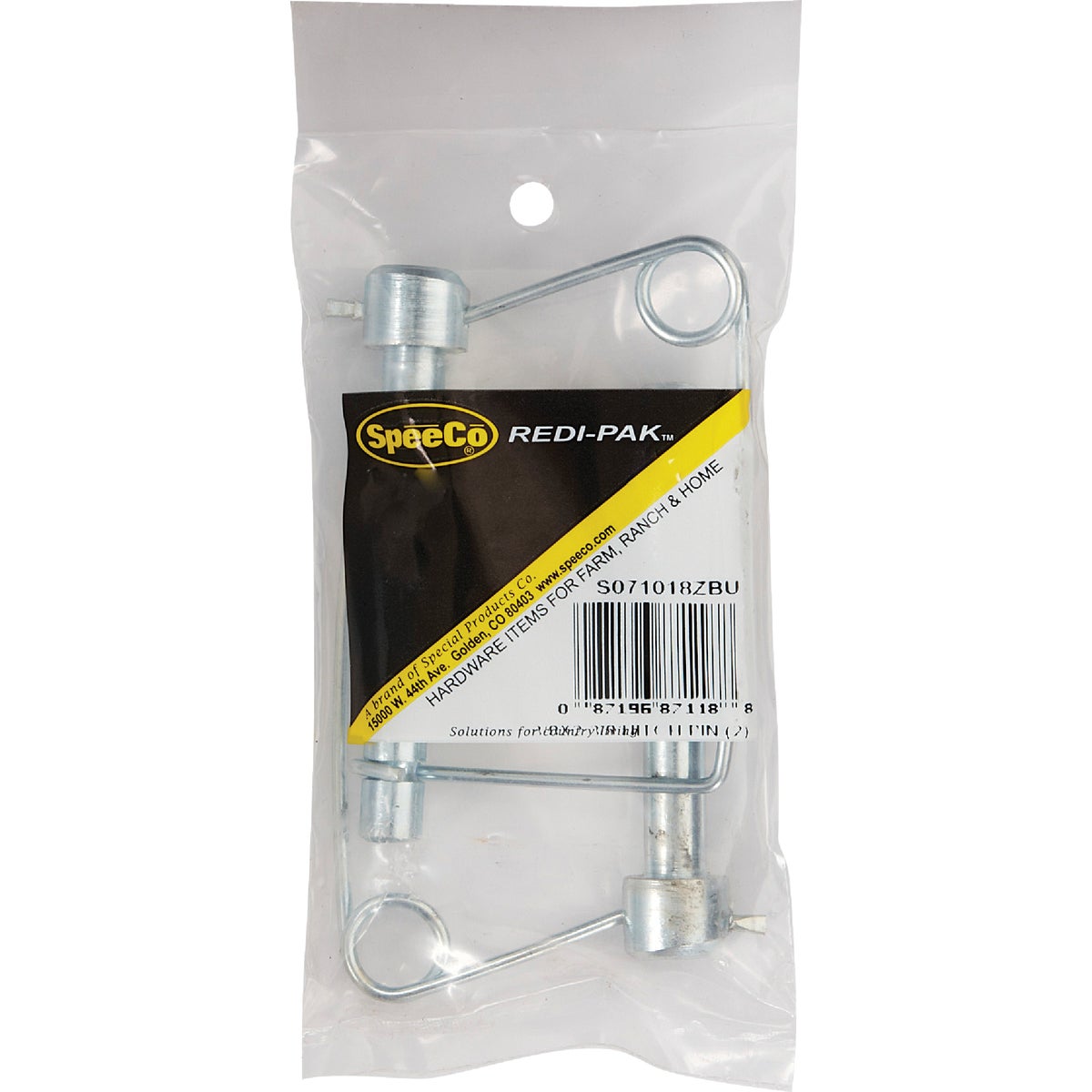 Speeco 3/8 In. x 2-3/8 In. Draw Bar Hitch Pin Image 2