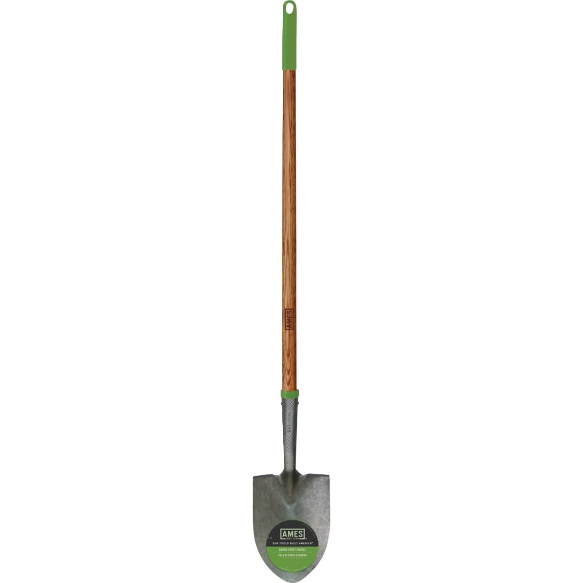 Ames Hardwood Handle Floral Round Point Shovel