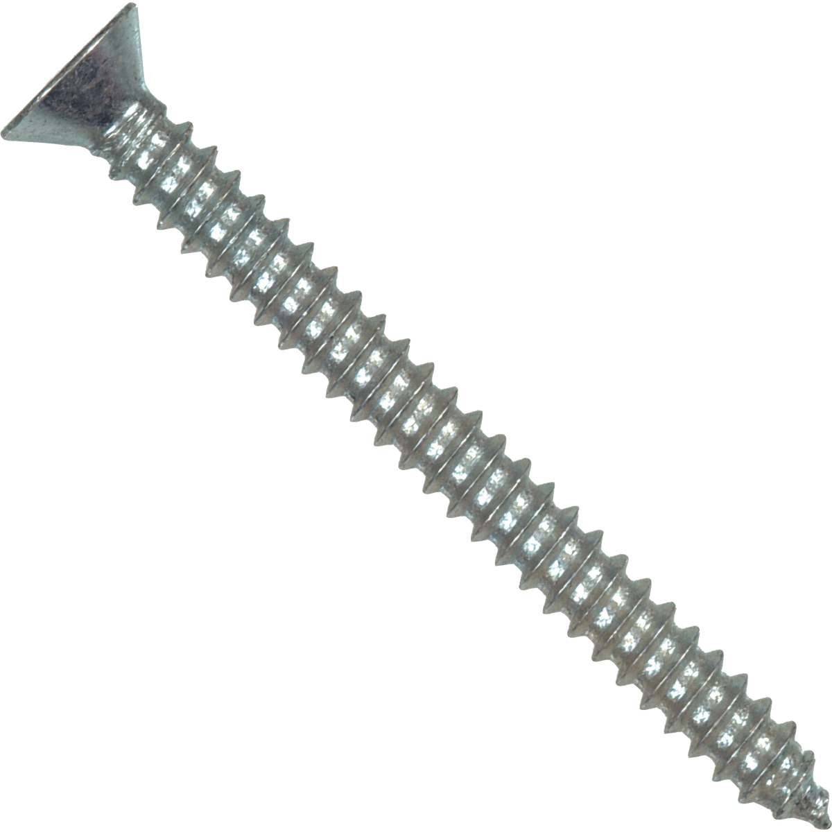 Hillman #8 x 5/8 In. Phillips Flat Head Zinc Sheet Metal Screw (100-Count)