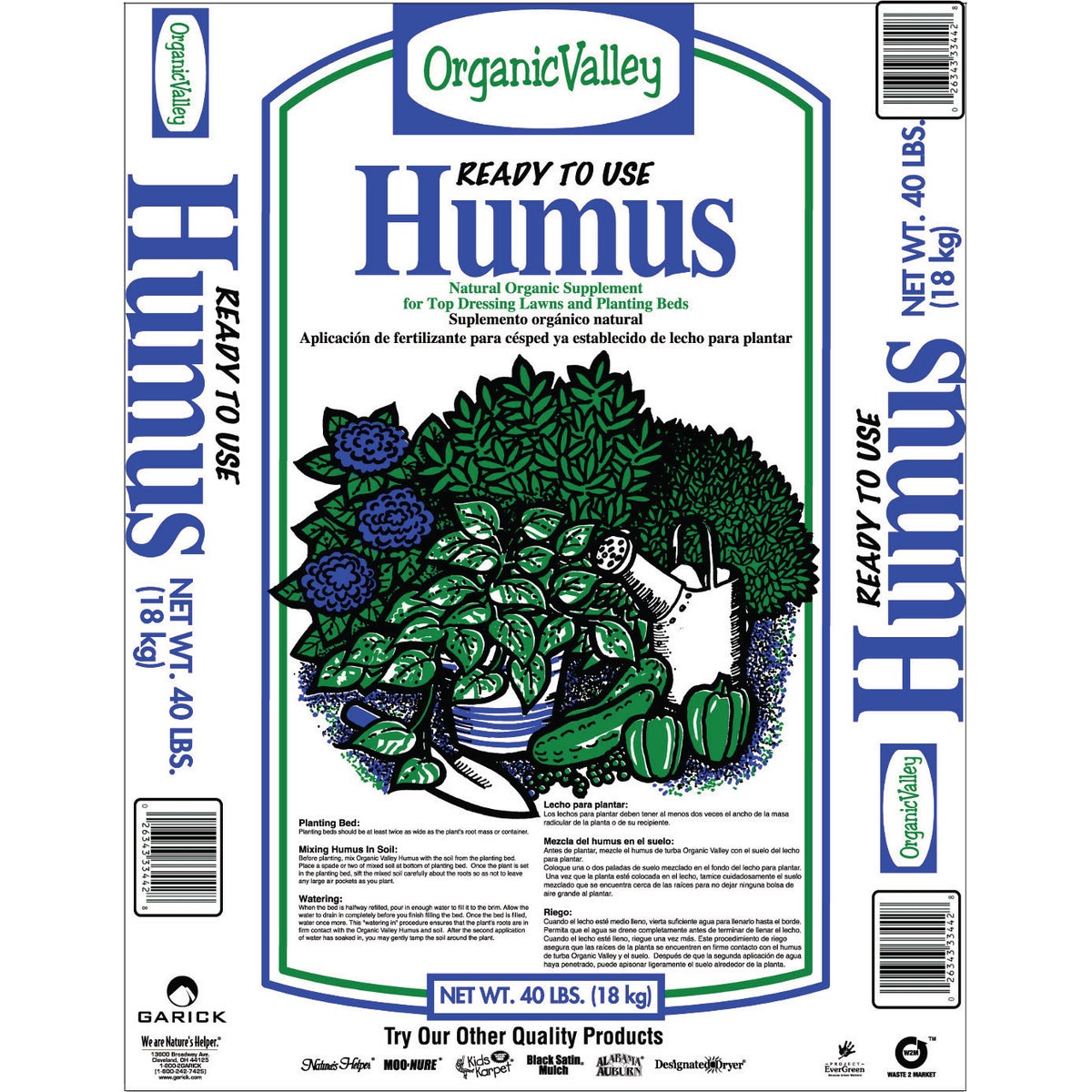 Organic Valley 40 Lb. Humus Image 1
