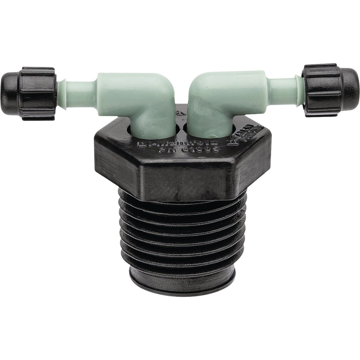 Orbit 1/2 In. MPT 2-Port Manifold