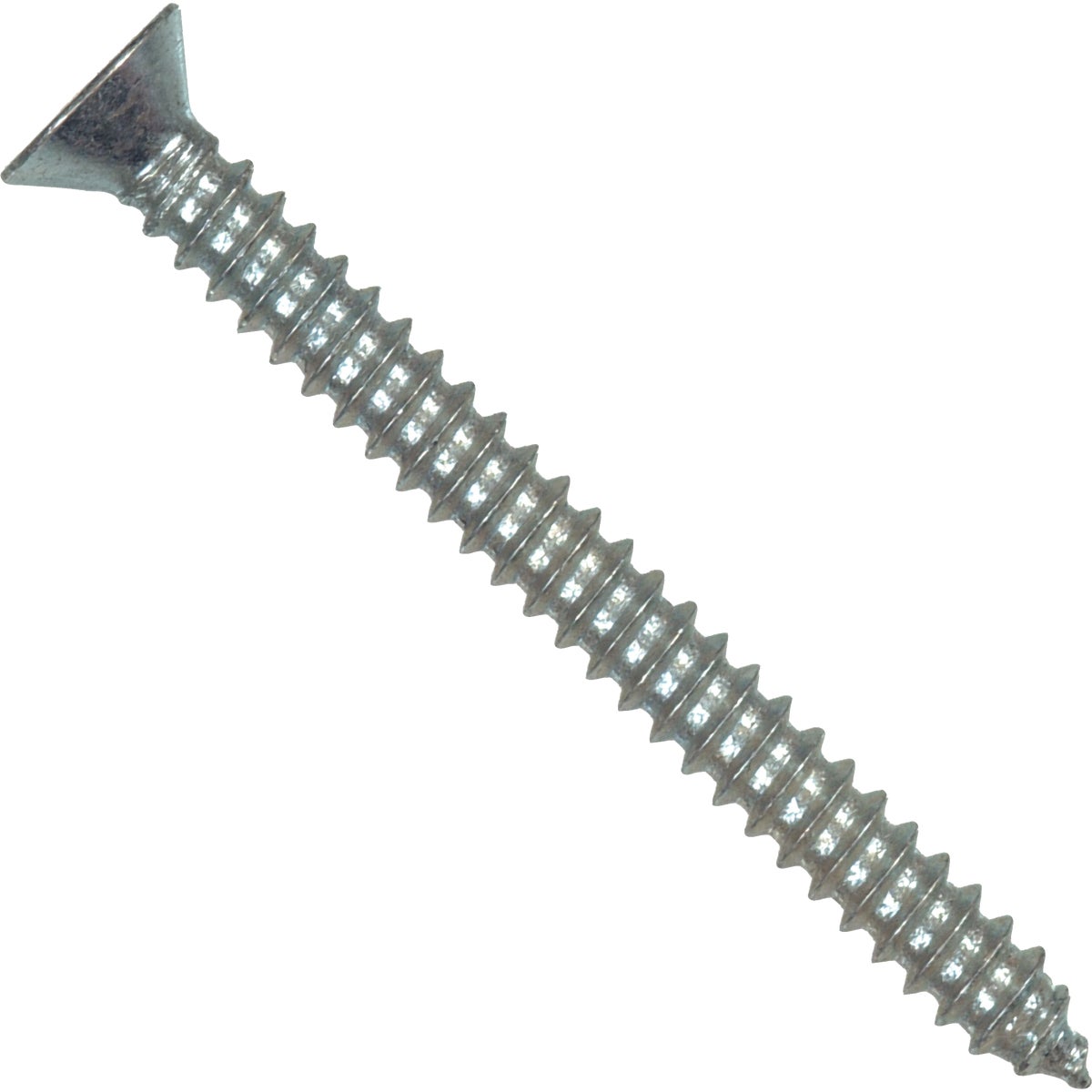 Hillman #6 x 1/2 In. Phillips Flat Head Zinc Sheet Metal Screw (100-Count)