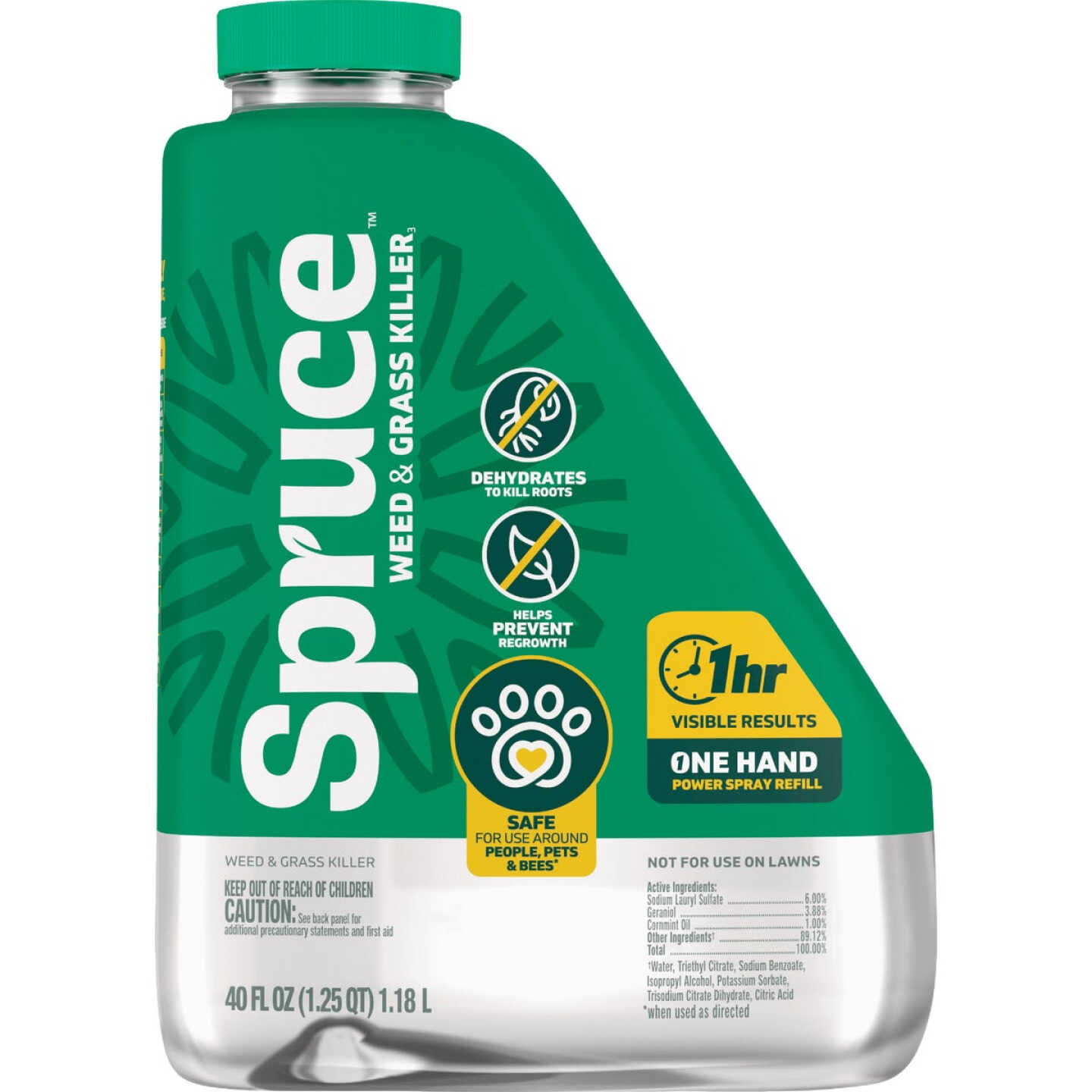 Spruce 40 Oz. One Handed Power Sprayer Refill Weed & Grass Killer Image 1