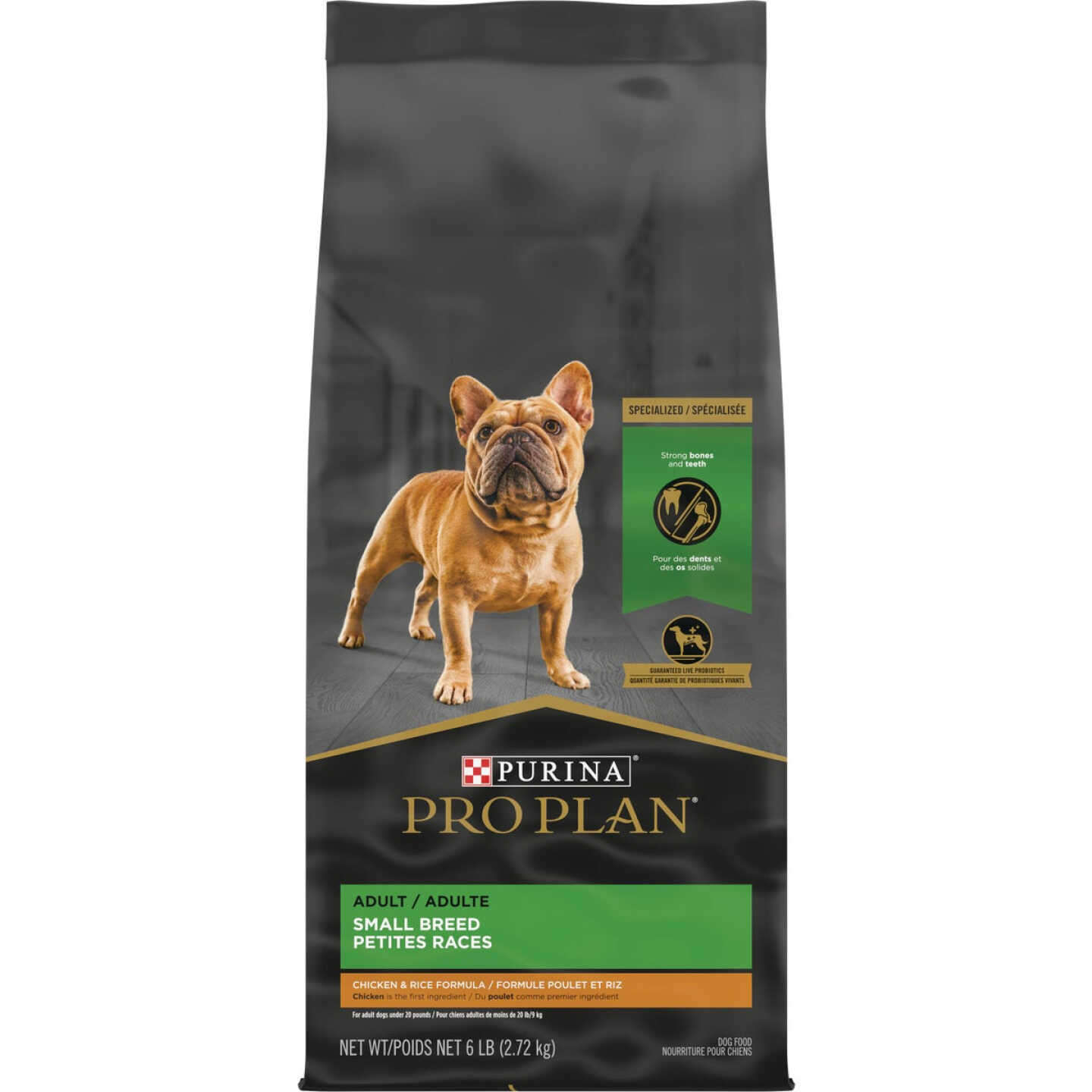 Purina Pro Plan 6 Lb. Chicken & Rice Flavor Adult Small Breed Dry Dog Food Image 1