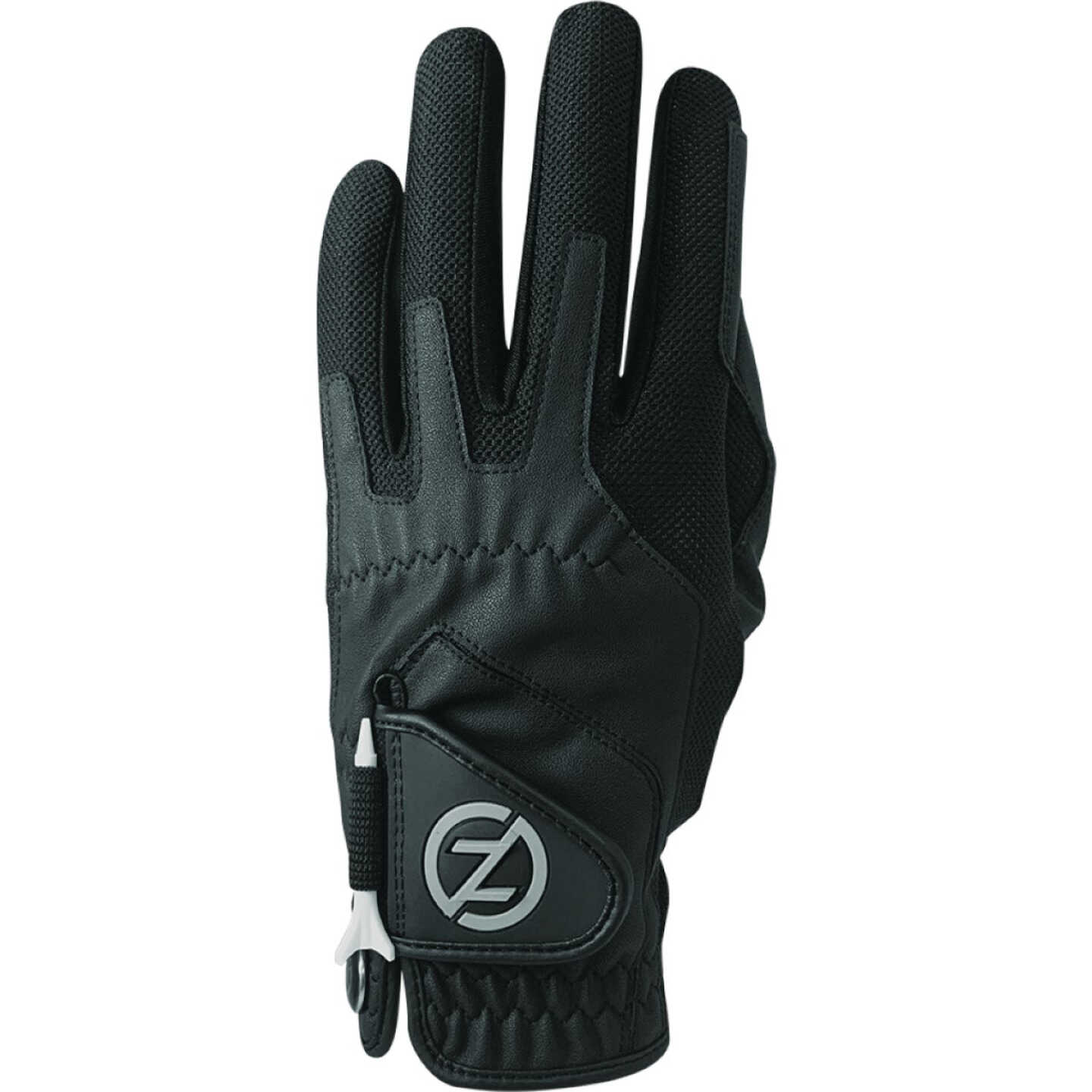 Zero Friction Black Universal Fit Left Hand Golf Glove Image 1
