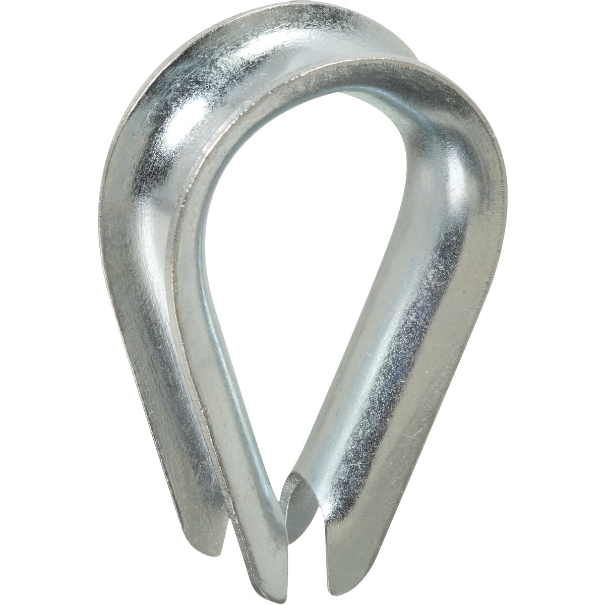 National Rope Thimbles, Zinc Plated, 1/2 In.