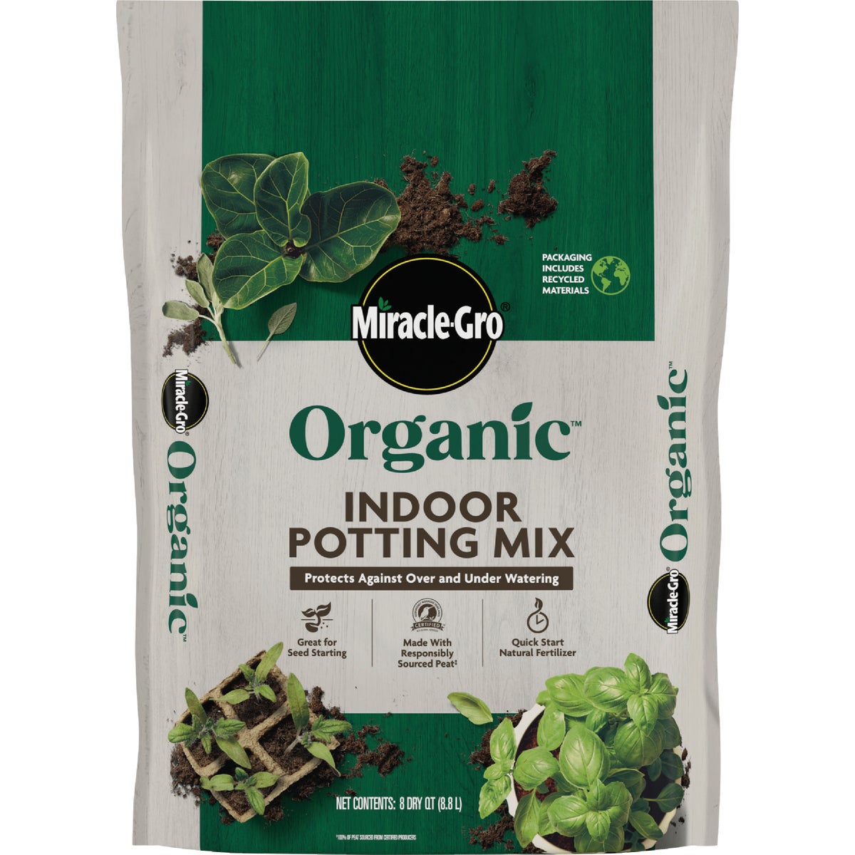 Miracle-Gro 8 Qt. Organic Indoor Potting Mix