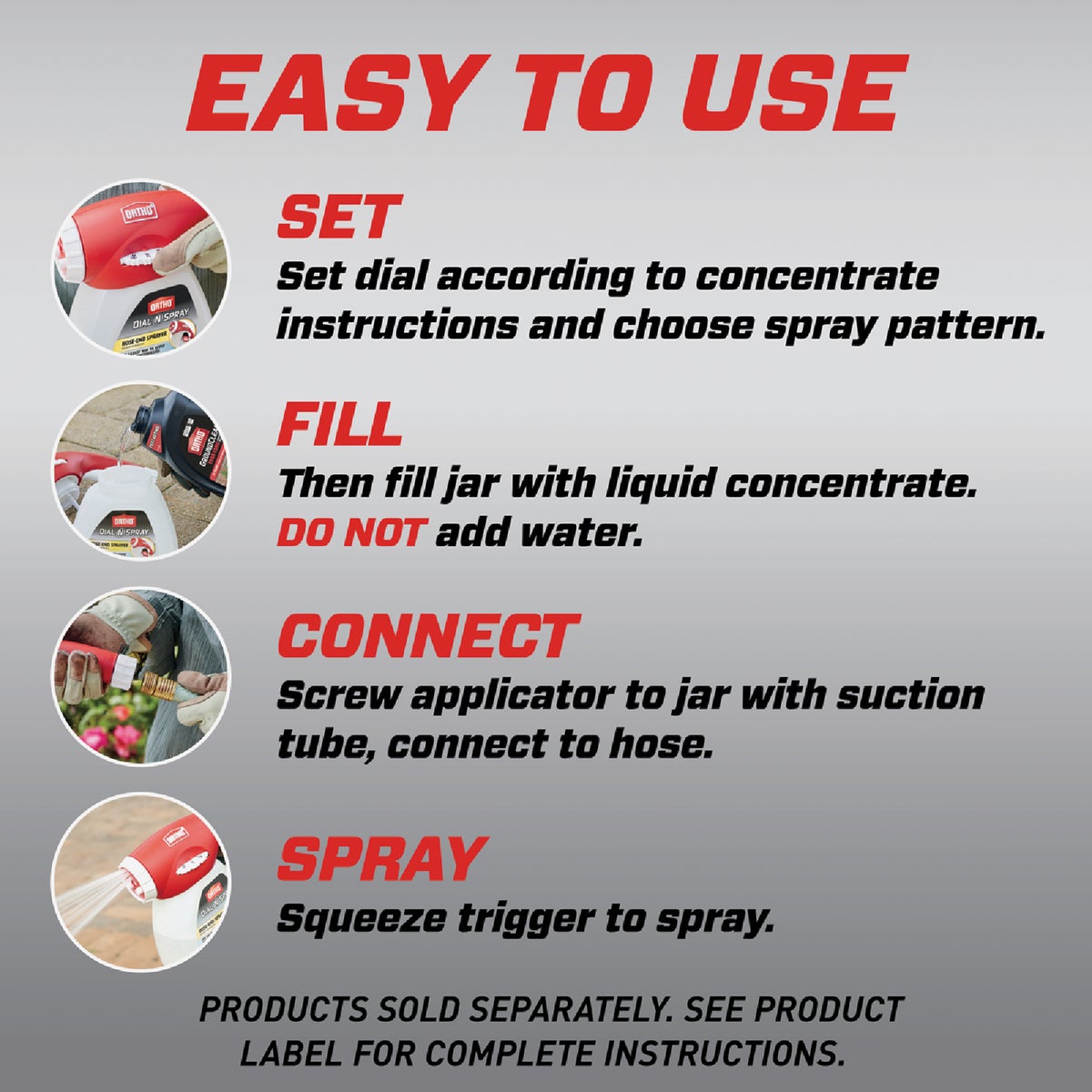 Ortho Dial N Spray 32 Oz. Hose-End Sprayer Image 7