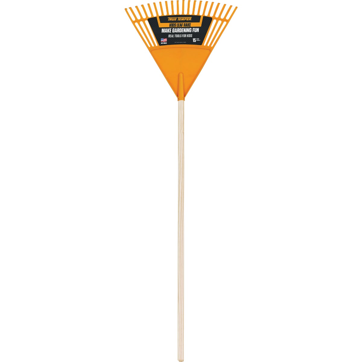 True Temper Kid's Floral Polyethylene Leaf Rake
