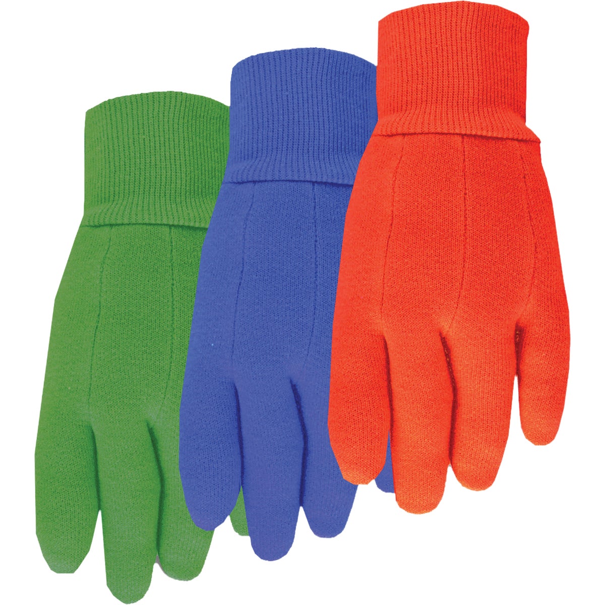 Midwest Gloves & Gear Assorted Colors Kids Jersey Glove