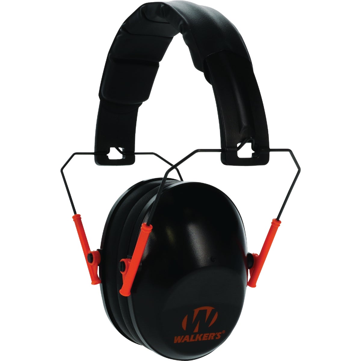 Walker's Black Low Profile Folding Passive Muff
