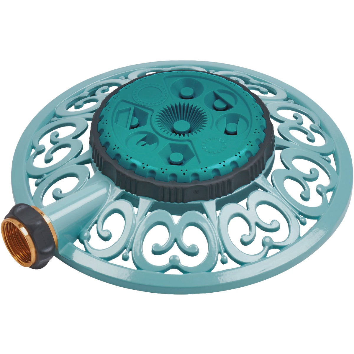 Sprout 8-Pattern Gooseberry Green Metal Sprinkler