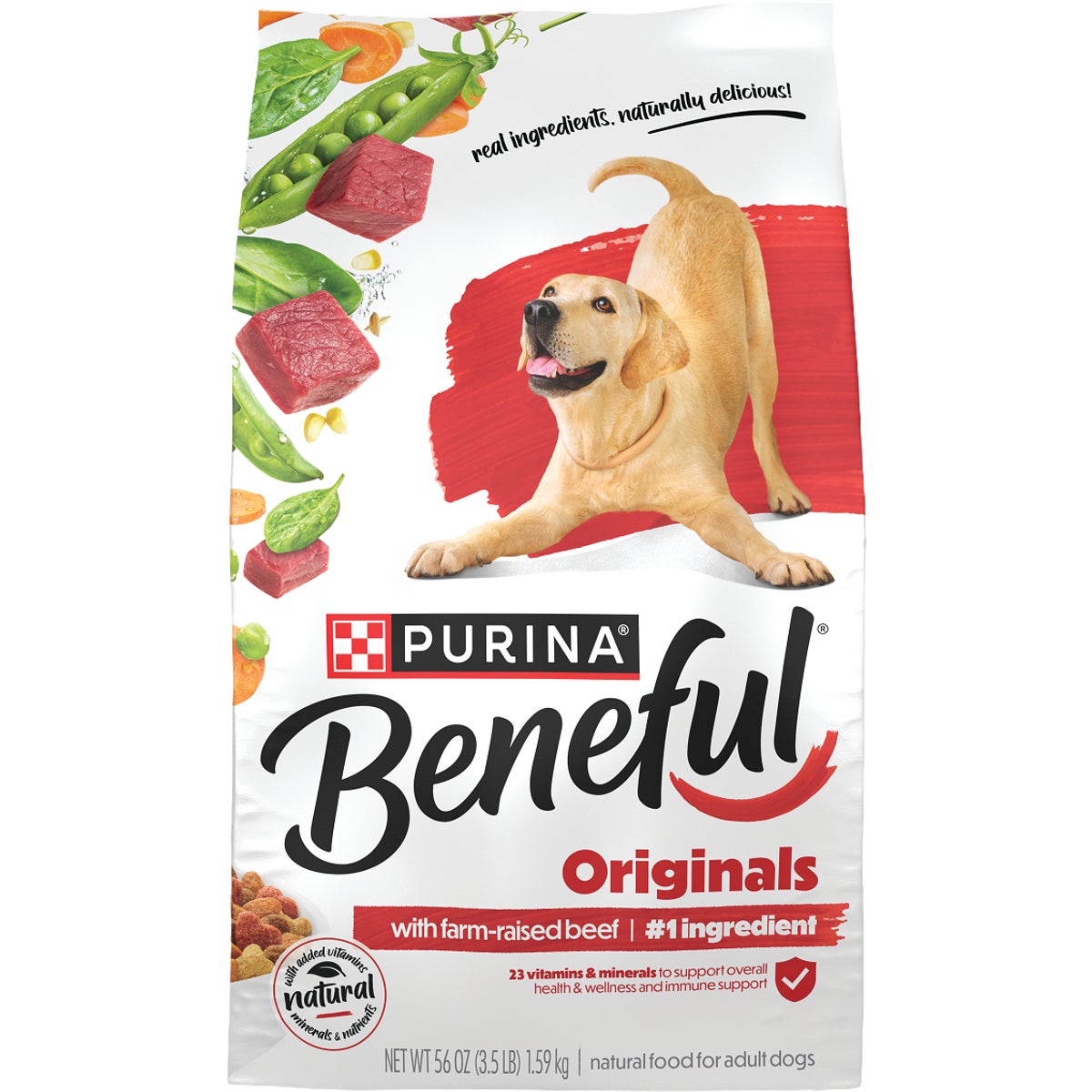 Purina Beneful Originals 3.5 Lb. Real Beef Adult Dry Dog Food