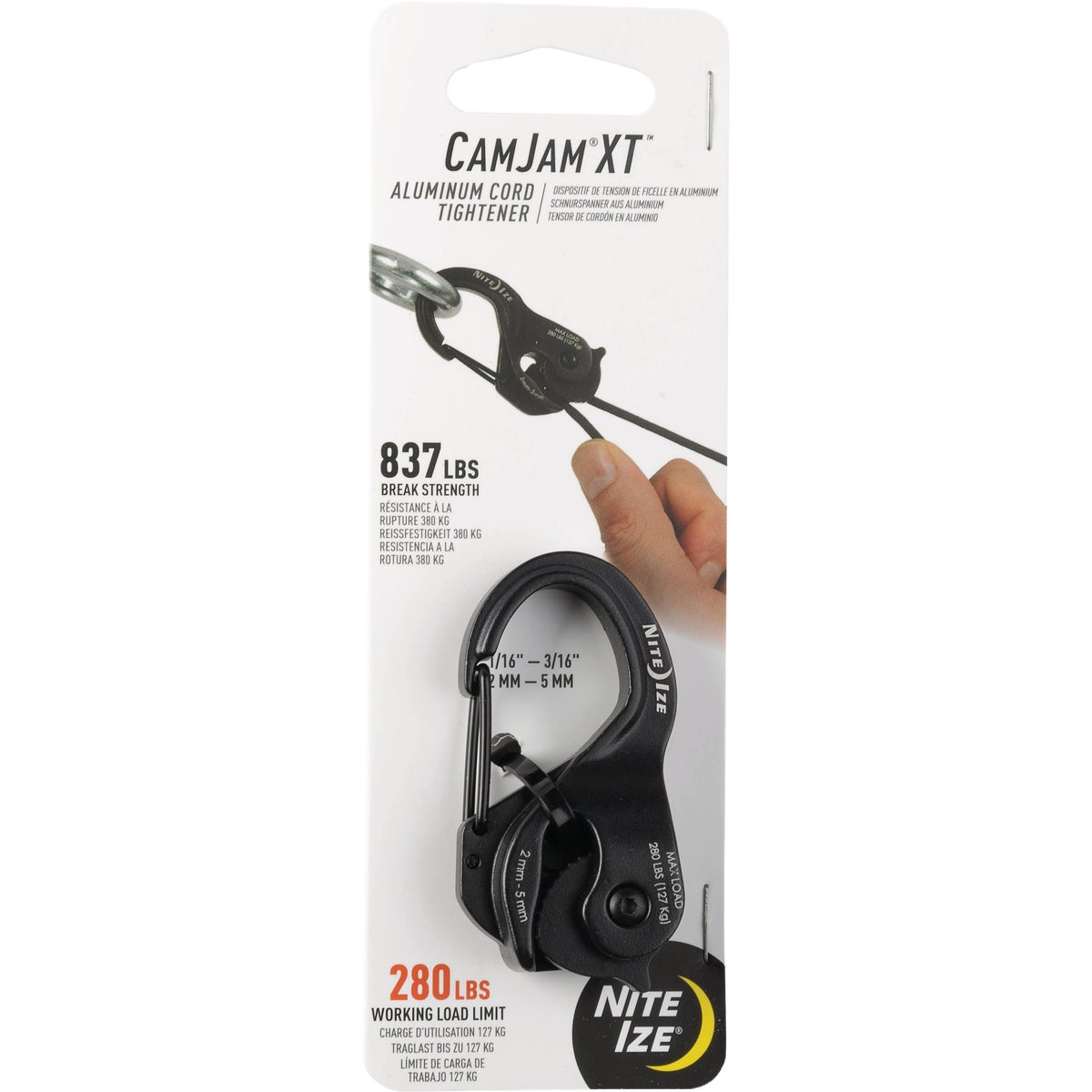 Nite Ize CamJam XT Aluminum Cord Tightener Image 5