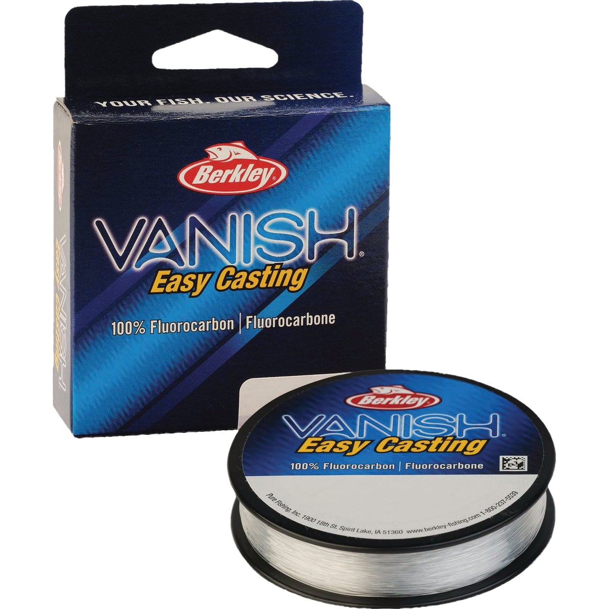 Berkley Vanish Clear 4 Lb. 110 Yd. Clear Fishing Line