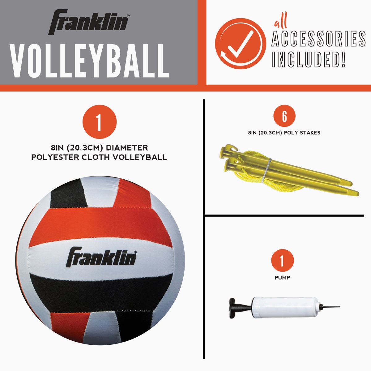 Franklin Family Volleyball Set Image 2