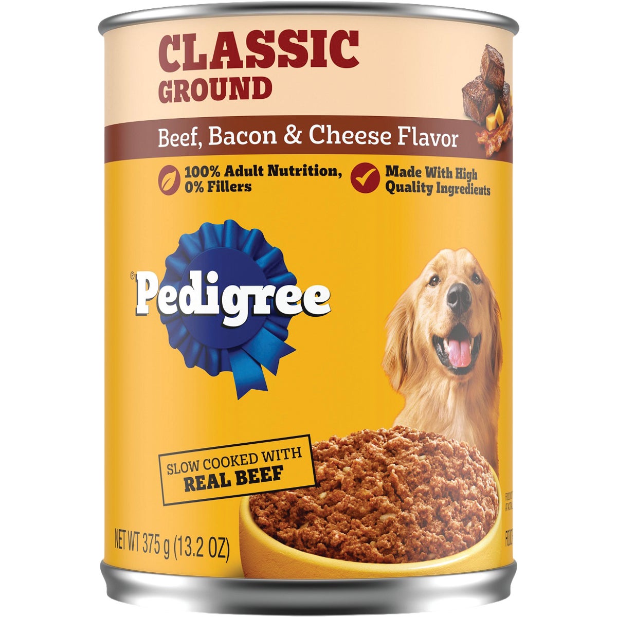 Pedigree 13.2 Oz. Chunky Beef, Bacon & Cheese Wet Dog Food