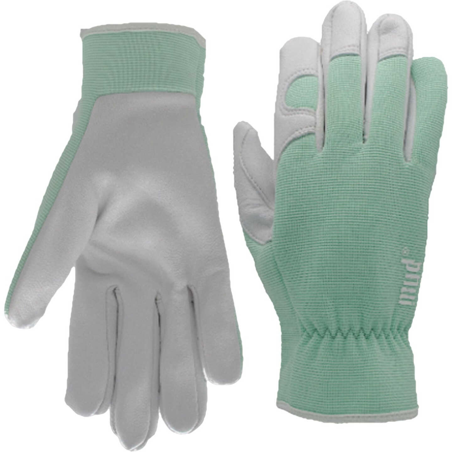 Mud Women's Small/Medium Goatskin Leather Mint Garden Glove Image 1