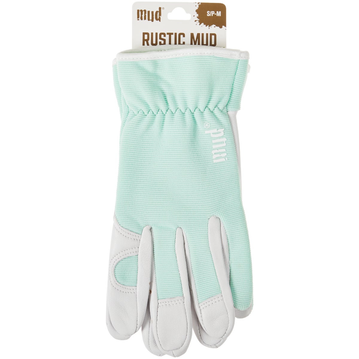 Mud Women's Small/Medium Goatskin Leather Mint Garden Glove Image 2