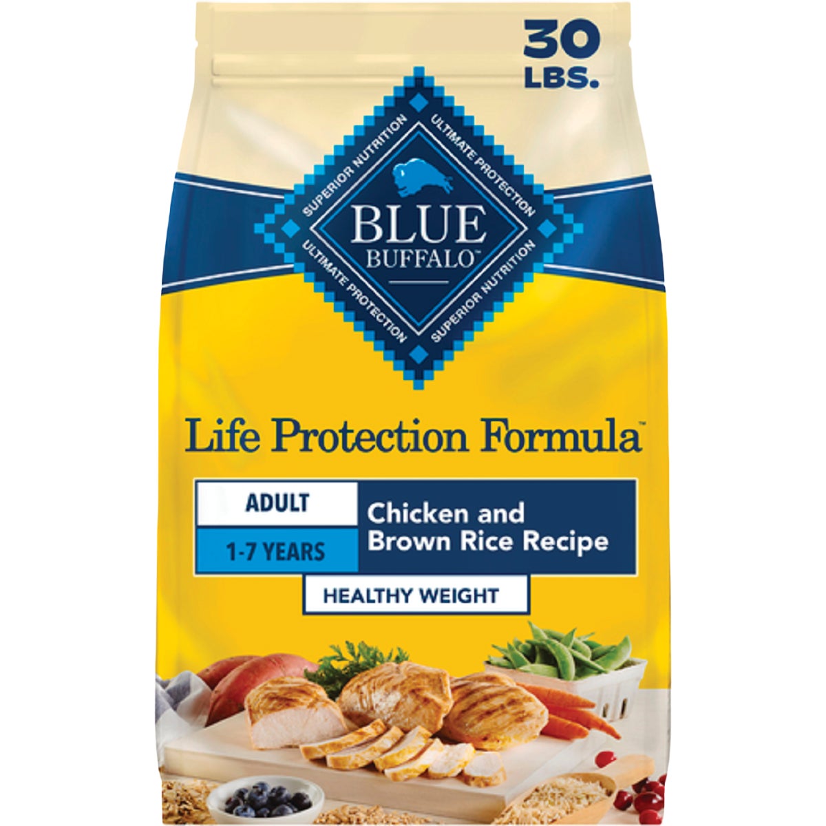 Blue Buffalo 30 Lb. Healthy Weight Dry Dog Food