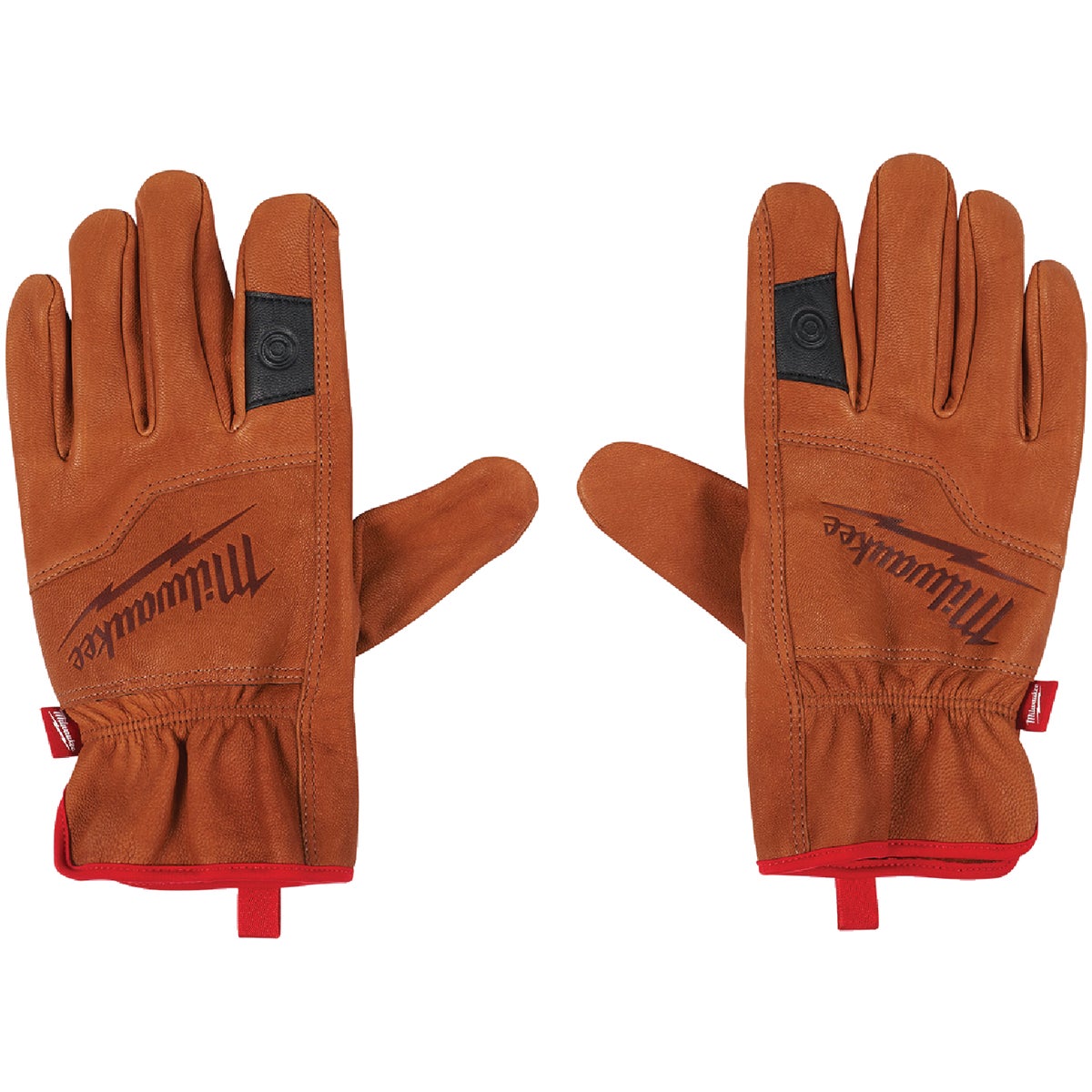 Milwaukee Men's XL Goatskin Leather Work Gloves Image 2