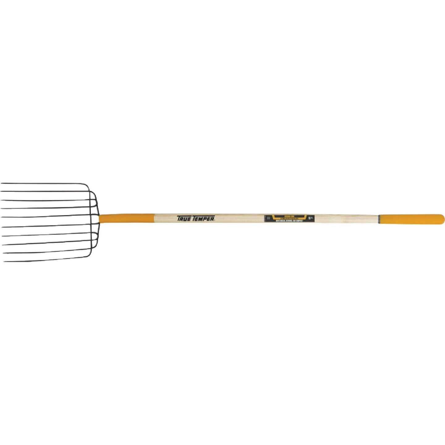 True Temper 48 In. Wood Handle Pitch Fork (10-Tine) Image 1